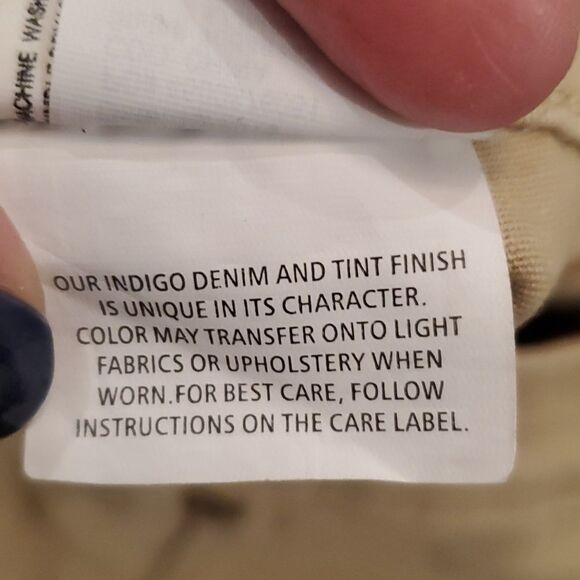 Tan Anne Klein skinny ankle jeans size 14 - Picture 6 of 10